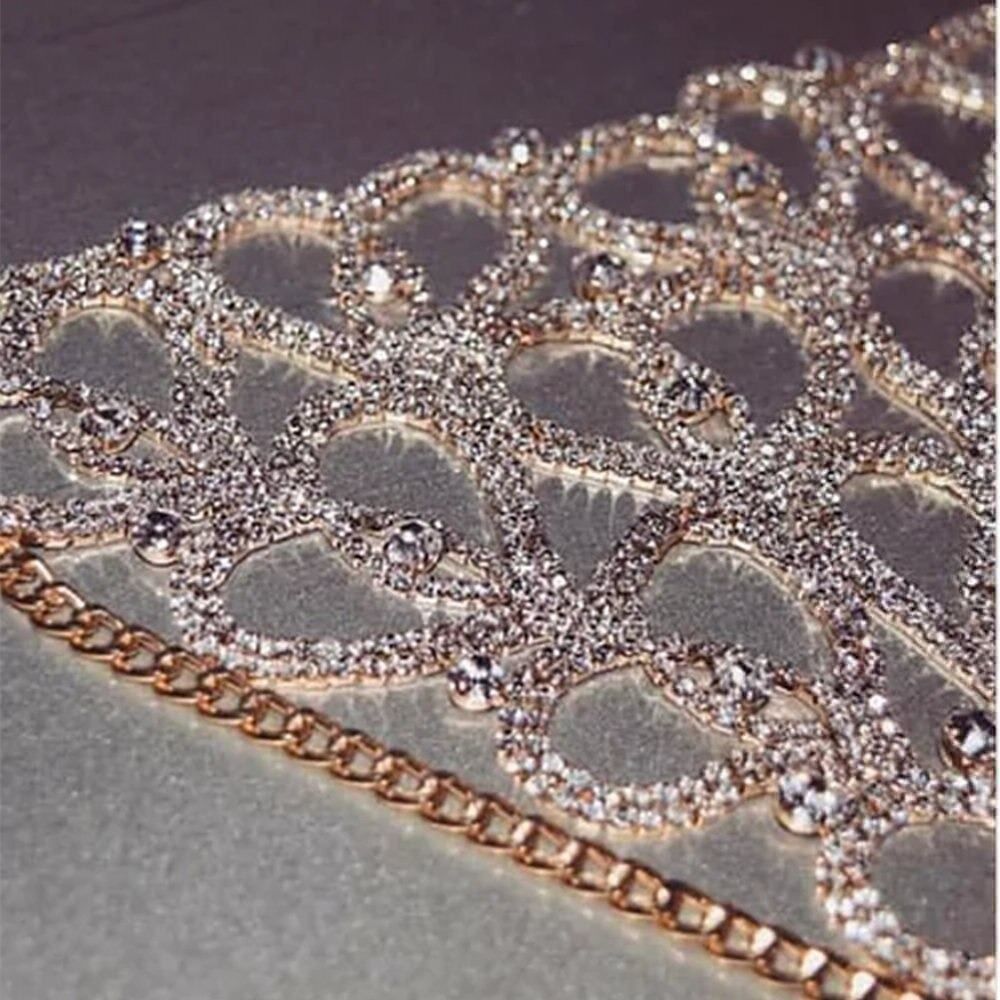 Altra biancheria intima: Herz String Schmuck Strasssteine gold – Nuovo e nell'imballaggio originale da Wittenbach venduto da HeuHeinz 1