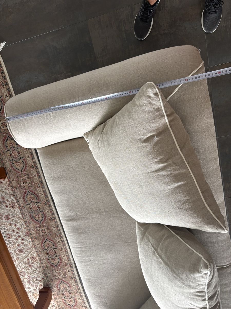 Sofas: Beige chic couch in good condition  – Gebraucht aus La Conversion von chi_td5v 4