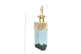 Aquamarin Anhänger in 18K Gelbgold *S2900
