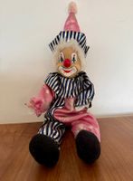 Clown-Puppe (Harlekin) 🤡 Sammlerstück Keramik Kopf 🔝