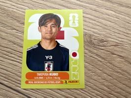 Panini Sticker FIFA WM 2078 Takefusa Kubo JPN12