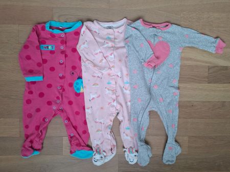 6 Babypyjamas, Grösse 62