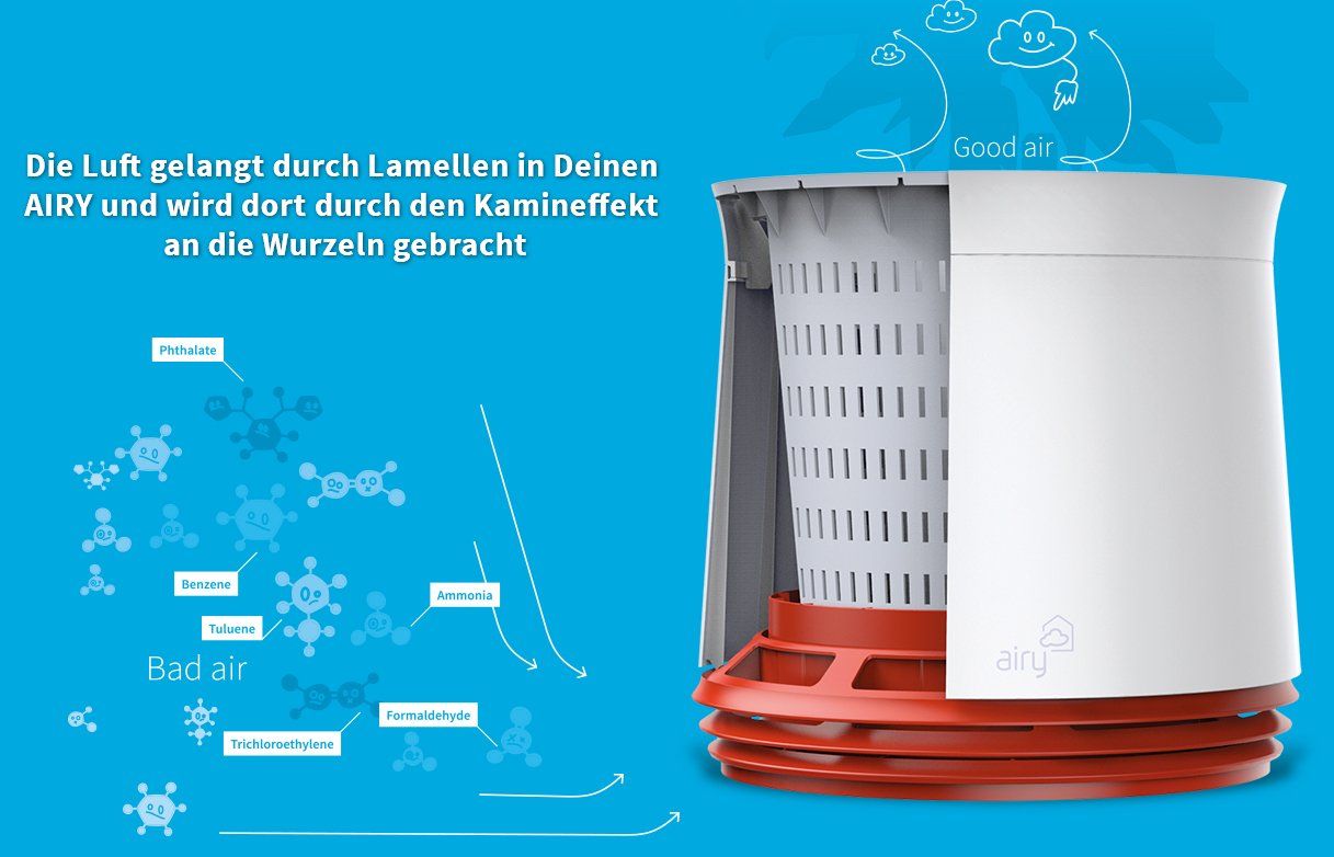 Blumentöpfe: AIRY Blumentopf – Gebraucht aus Zihlschlacht von Rufazi