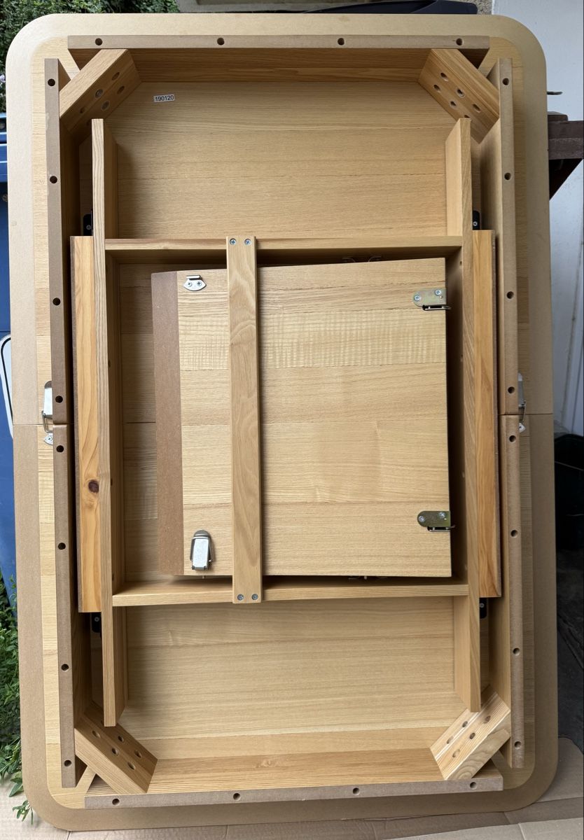 Tavoli: Table à manger extensible de 120 à 162 cm – Usato da La Tour-de-Peilz venduto da 3RST 5