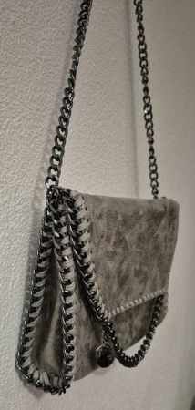 Borsa donna grigio. Nuova