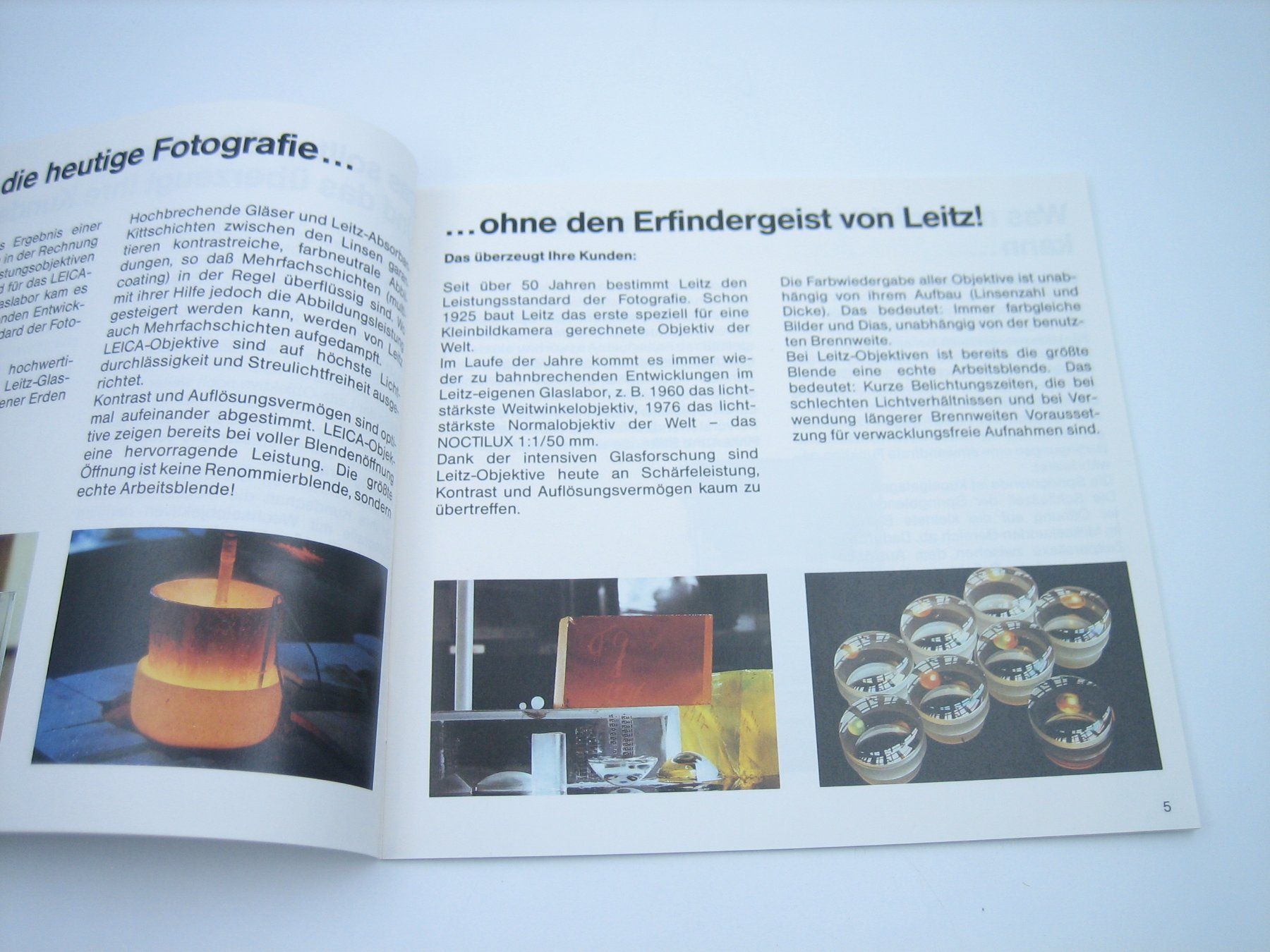 Leica Documenti: Leica R-Objektive alter Prospekt/Katalog – Usato da Zürich venduto da Tomi118 1