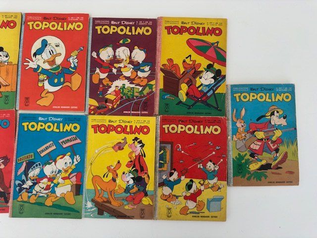 Fumetti: 9  TOPOLINI ANNI 1963 BUONI E RARI – Usato da Davesco-Soragno venduto da kappas 3