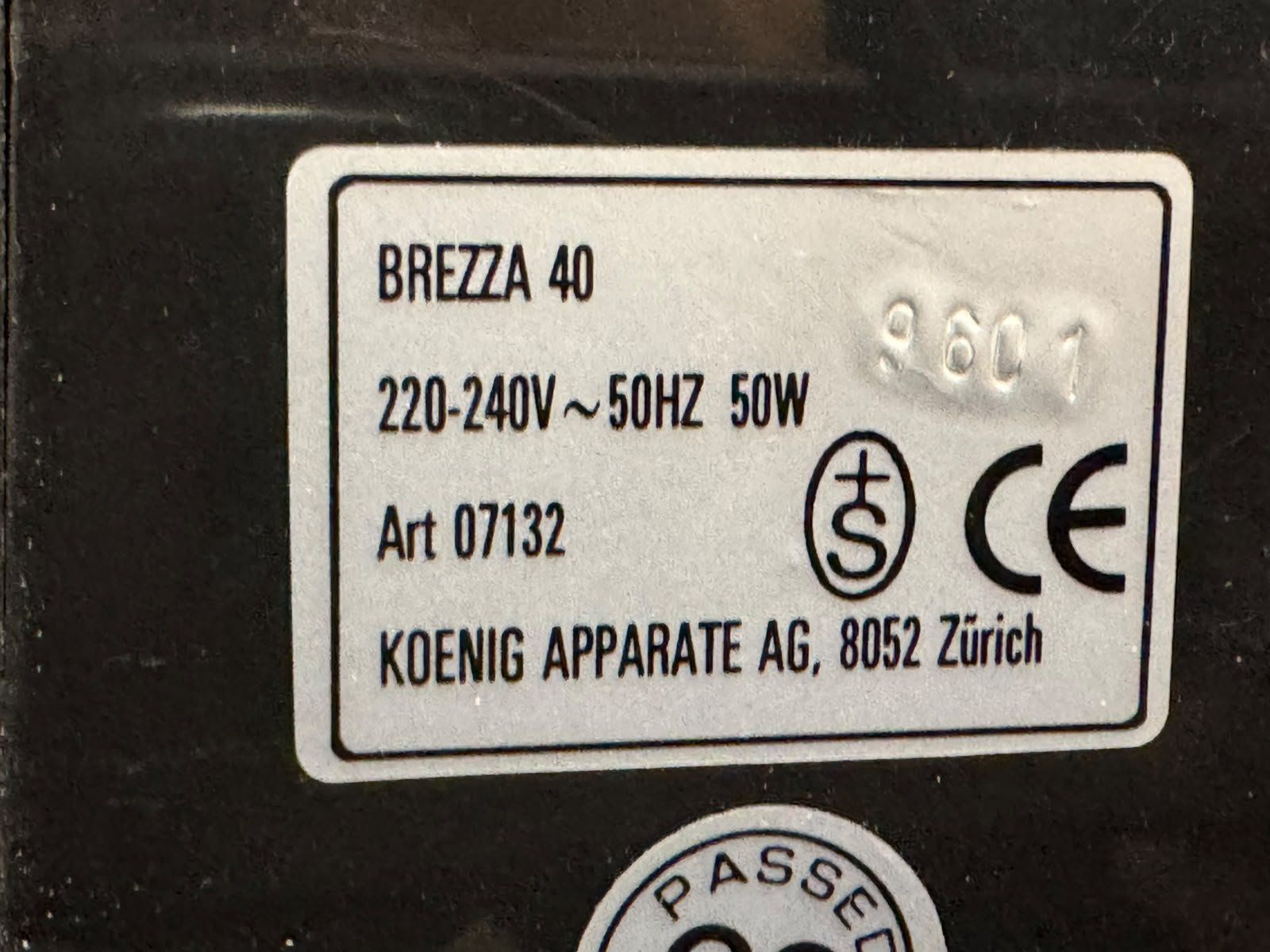 König Ventilatoren: Ventilator König Brezza 40 – Gebraucht aus Stettlen von kur_ss2z 1