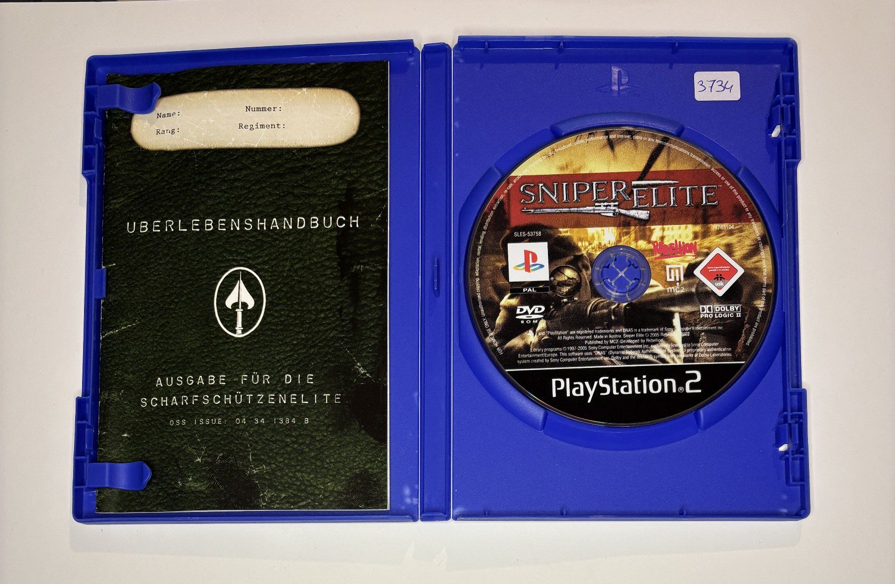 Giochi: PS2 - Sniper Elite – Usato da Allschwil venduto da Bullach 1