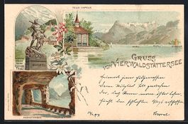 Litho Tellskapelle /Vierwaldstättersee,