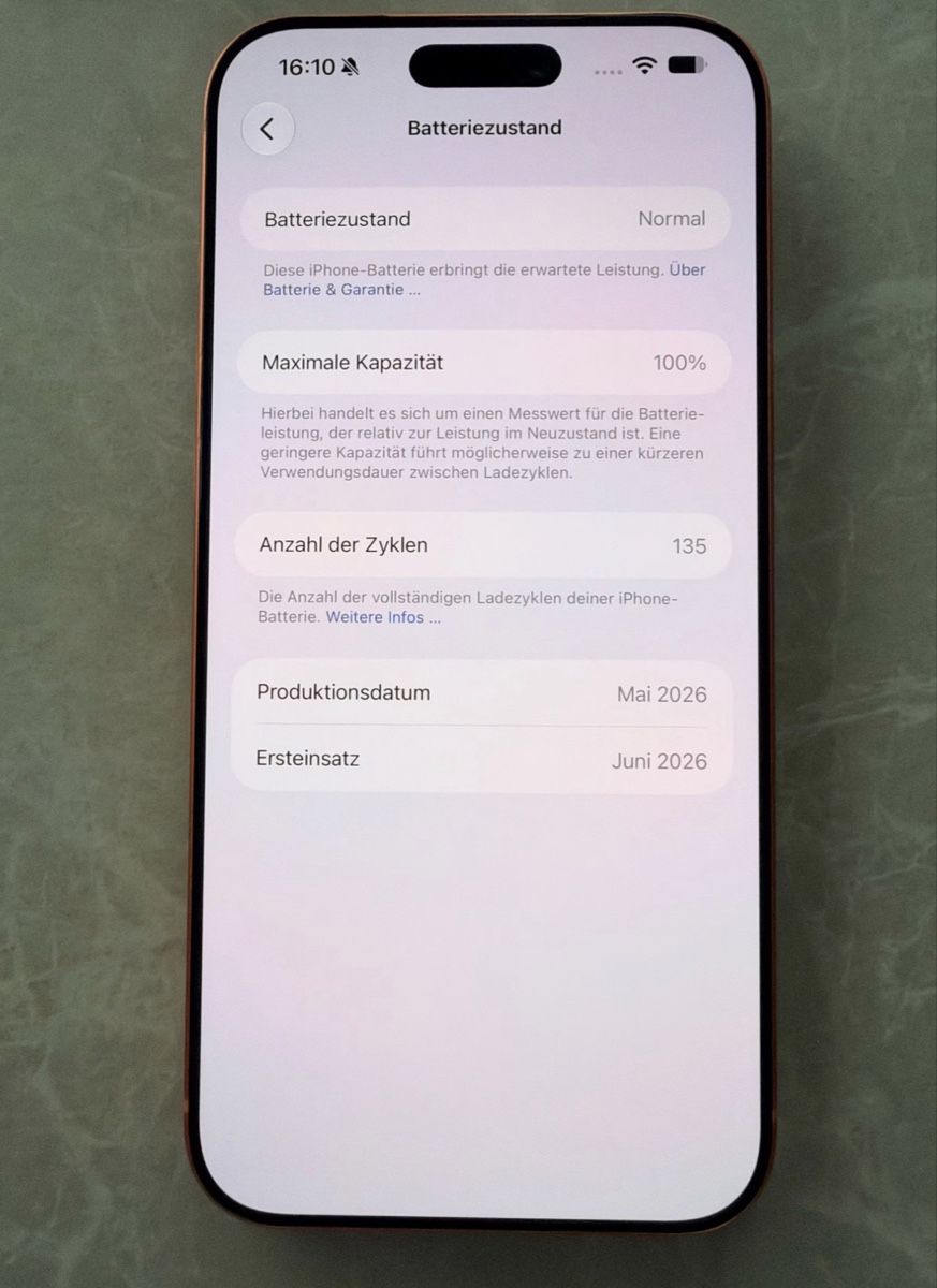 Apple Handys / Smartphones: Apple iPhone Smartphone  17 pro max Orange – Gebraucht aus Bischofszell von kik_5lpq 4