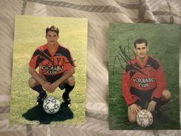 Signierte Autogrammfotos Xamax Neuchatel