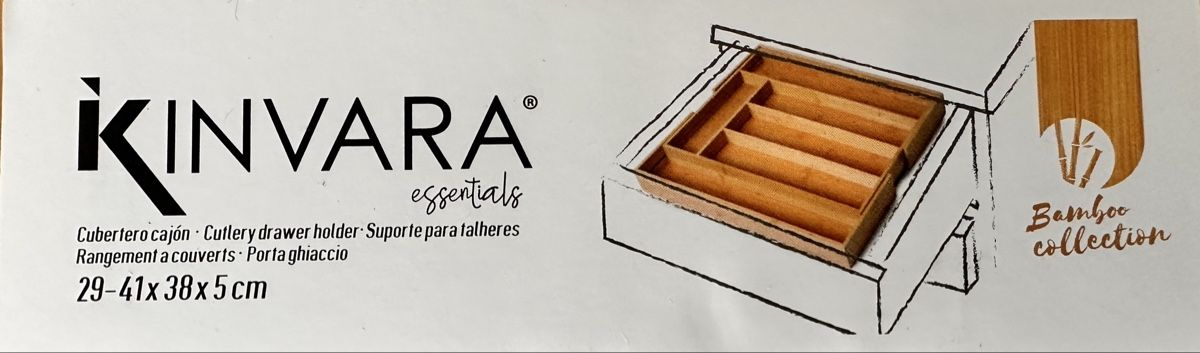 Set di posate: Flexibler Schubladeneinsatz (Neu) – Nuovo e nell'imballaggio originale da Schafisheim venduto da MUELLT 1