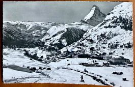 Zermatt & Cervin - Panorama 1953