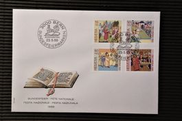 1989 FDC Schweizer Bilderchroniken
