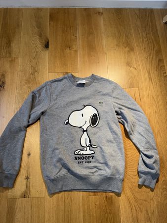 Lacoste x Peanuts Snoopy Sweatshirt Unisex Size XS 