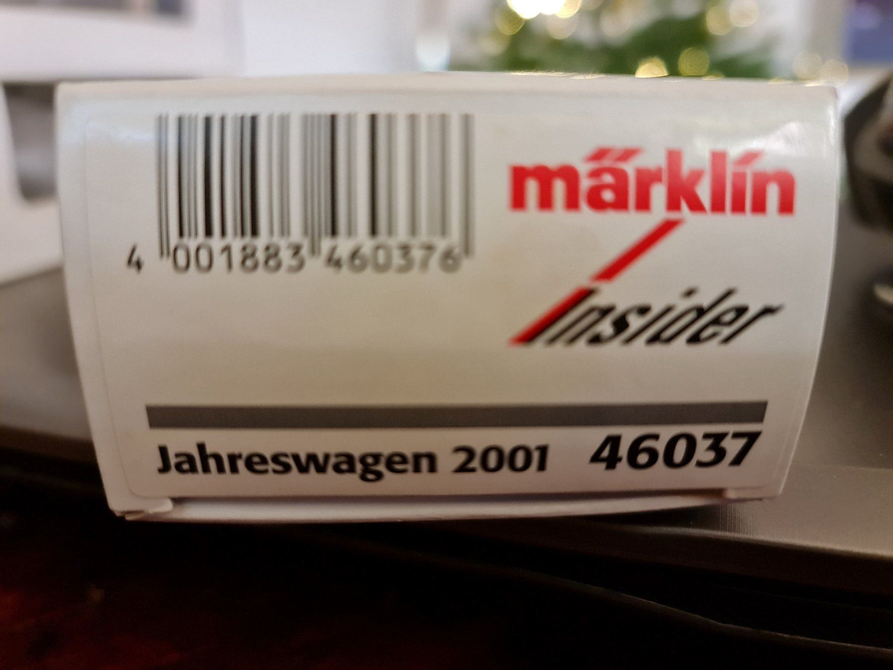 Märklin Modelleisenbahnen: Märklin Insider Wagen 2001 – Neu und originalverpackt aus Pfungen von Fastback66 1
