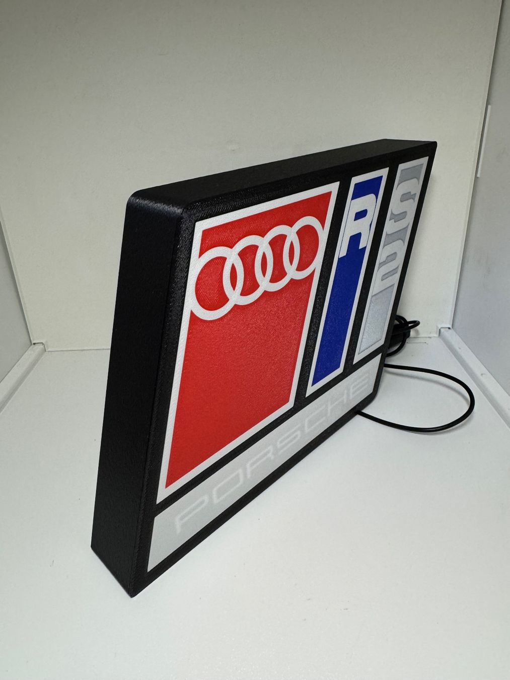 Lampade: Lightbox Emblème Audi RS2 Porsche, Neuve! – Nuovo (secondo la descrizione) da Vicques venduto da PAMB3D 2