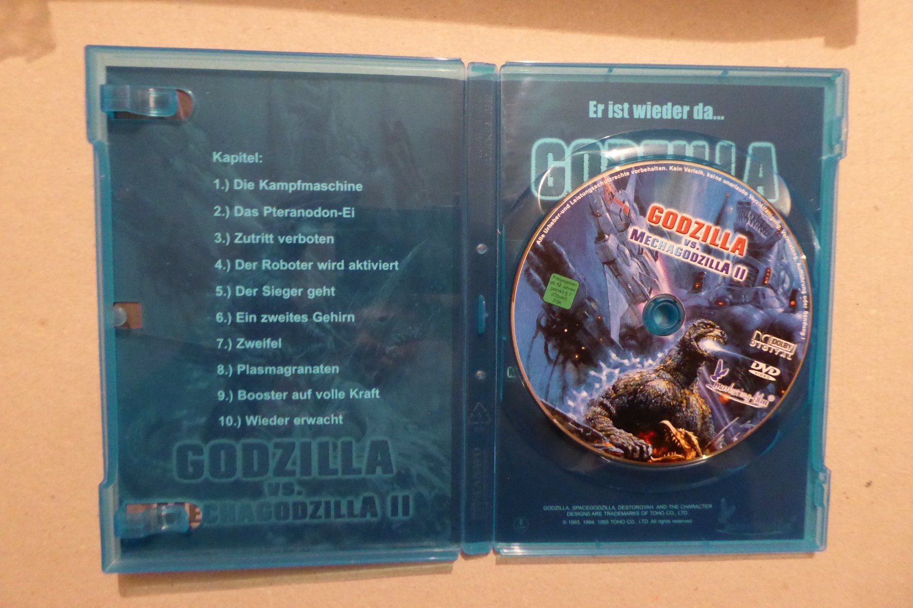 Tutti i DVDs: DVD Godzilla vs Mechagodzilla II Marketing – Usato da Allschwil venduto da Summelsarium 3