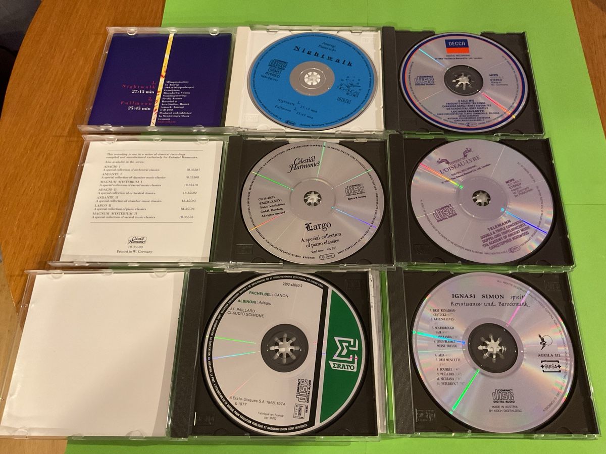 CD: CD Sammlung Klassik: Pavarotti, Bach, Telemann u.a. – Usato da Steinach venduto da Quarkie 2