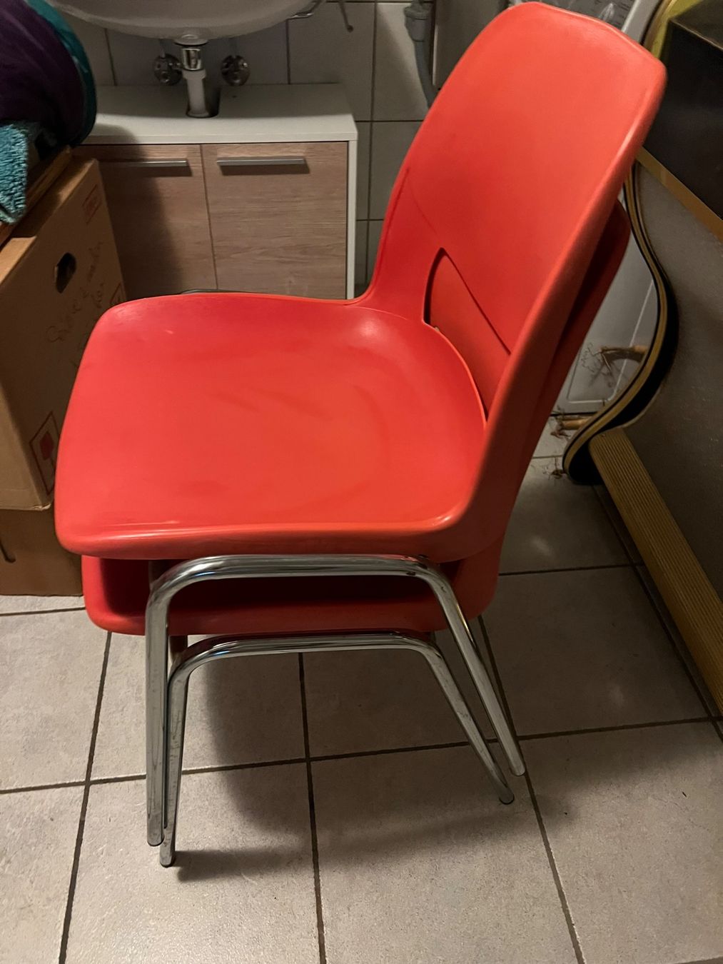 Sedie: Stühle In Orange – Usato da Menziken venduto da alenka01 3