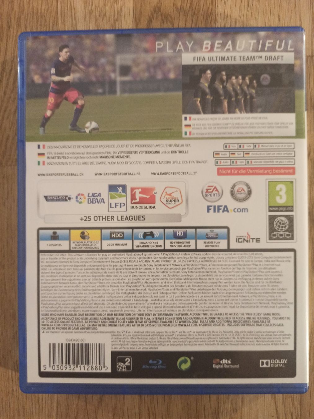 Spiele: FIFA 16 PS4 / PS5   - TOP – Gebraucht aus Oberweningen von mar_87mx 1