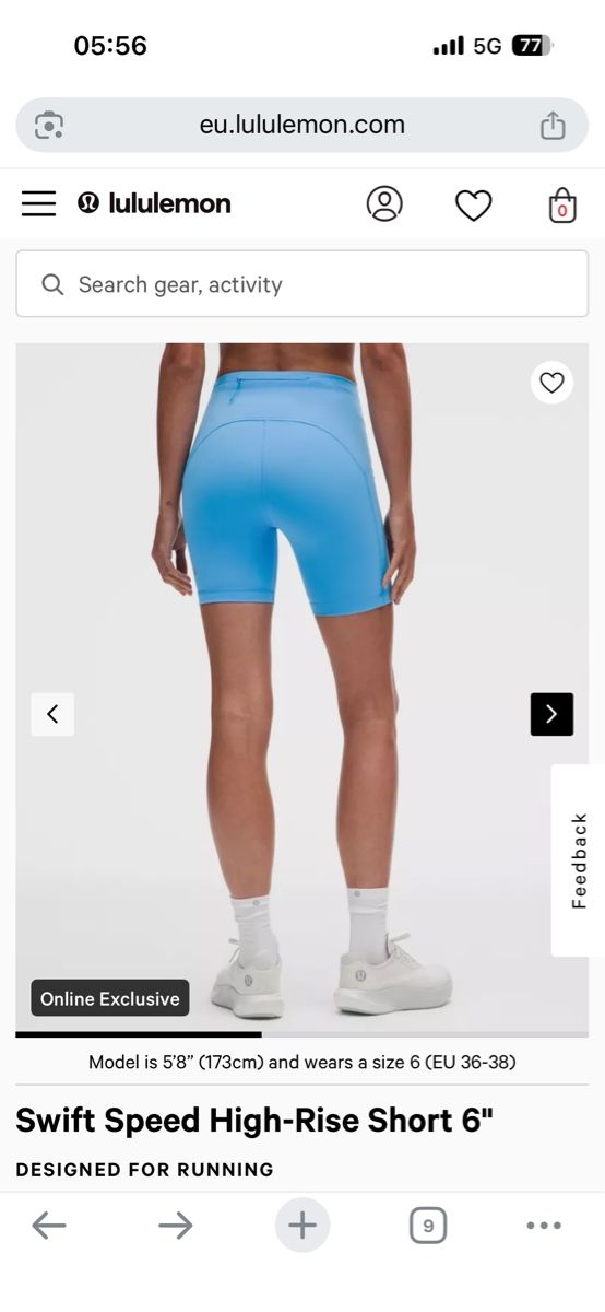Lululemon Leggings: NEW Lululemon Shorts – Neuf avec emballage d'origine à Zürich par Laui91 2
