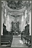 AK sw Arlesheim BL Inneres der Domkirche ≈ 1950 