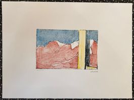 Lithografie handsigniert Victor Surbek  (ID b4988)