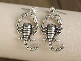 Coole Ohrringe Skorpion Look