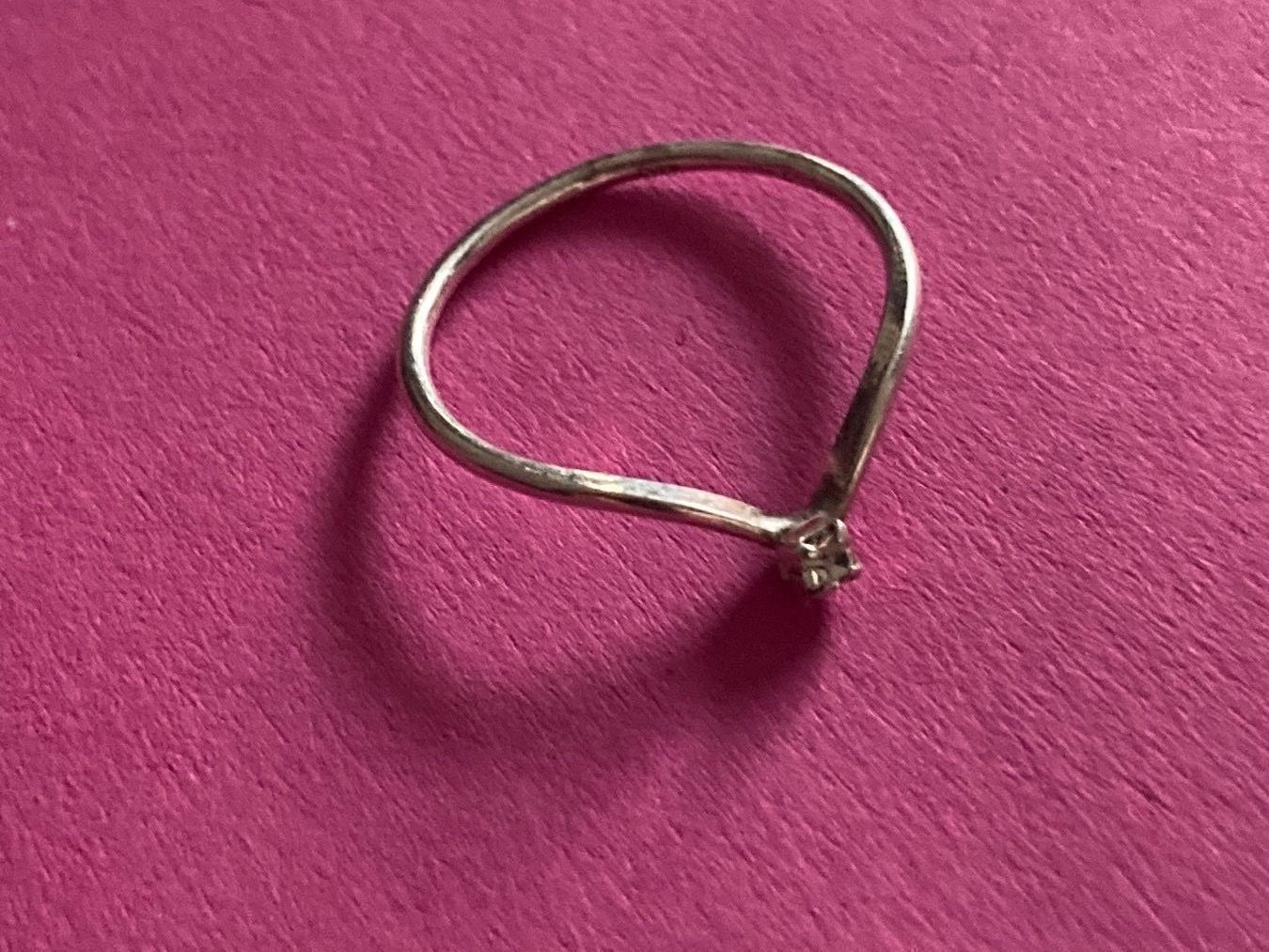 Anelli: Silberring vögeli-v (Ringgrösse.53) – Usato da Laufen venduto da belleskulptur 3