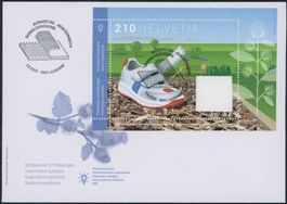 2023 - Klettverschluss - Block - FDC ET - Ersttag Voll