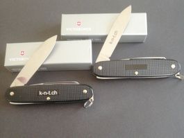 Victorinox Alox Pioneer schwarz 2er Set Special Edition