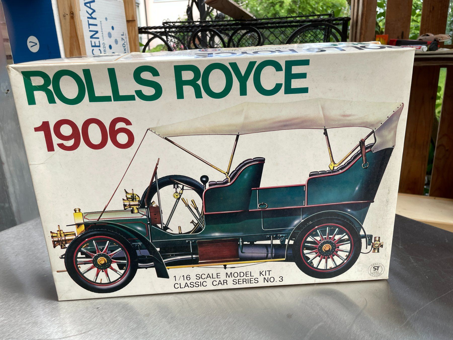 Rolls Royce Modellini d'auto: Rolls Royce 1906    Kit 1:16 – Nuovo e nell'imballaggio originale da Wohlen AG venduto da Erelpowerline