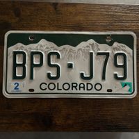 🇺🇸 U.S. Autoschild, Colorado BPS J79 - ORIGINAL