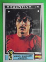 Argentina World Cup 1978" Migueli /España"209 excellent état