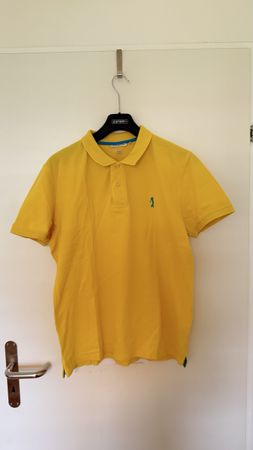 Men's Yellow Polo Shirt - Size XL - Perfect for Summer!