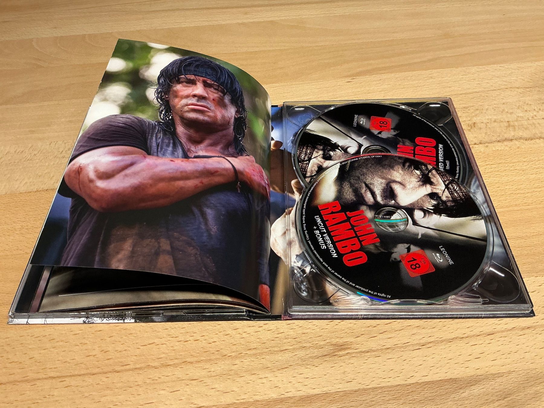 Tutti i DVDs: John Rambo UHD Blu-ray Mediabook – Usato da Sarmenstorf venduto da Snail83 2