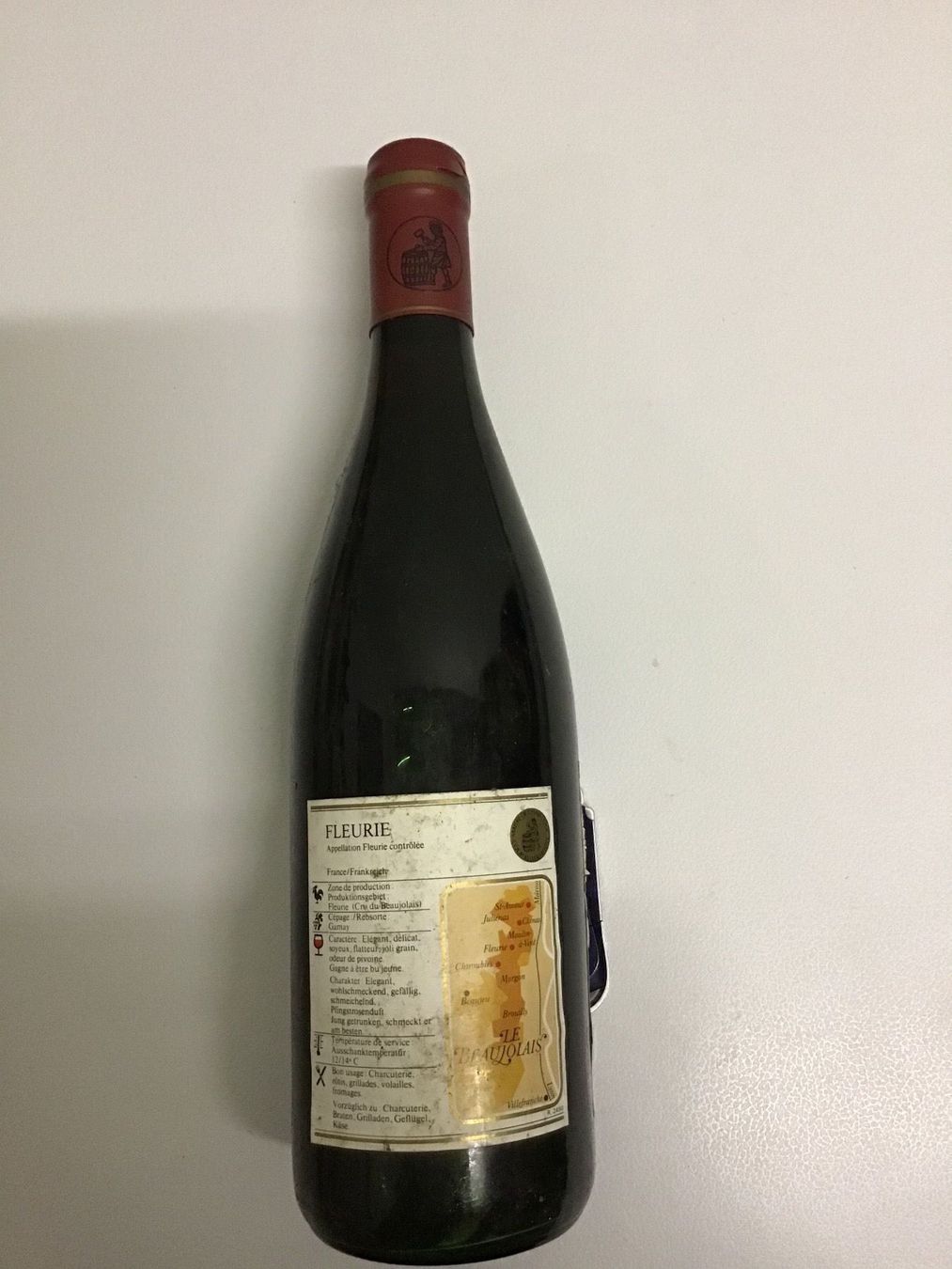 Wein: Fleurie, les Trois Pucelles, Jg 1981 – Neu (gemäss Beschreibung) aus Glattbrugg von Rene1766 3
