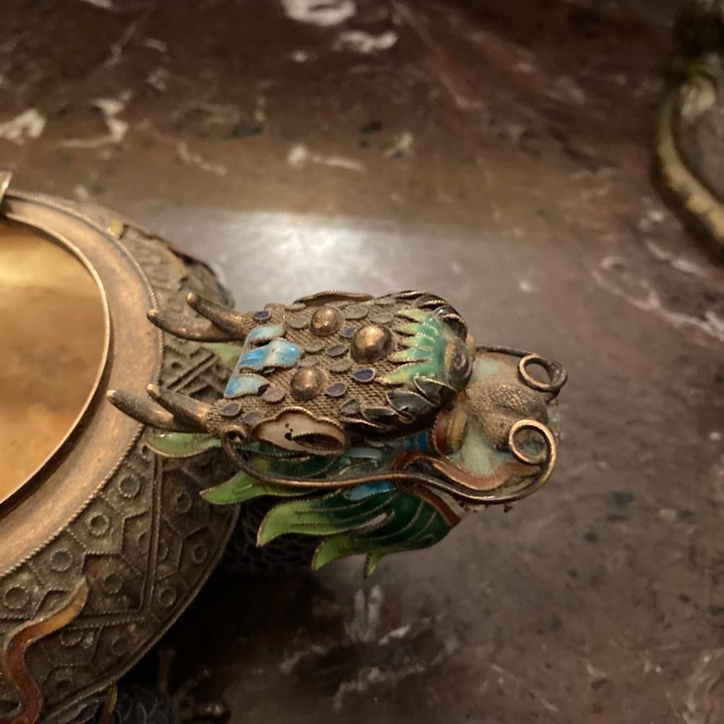 Portacenere: Cendrier bronze et laiton – Nuovo (secondo la descrizione) da Genève venduto da Carlottina5 1