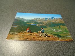 Ansichtskarte Celerina, Blick von Muottas Murag