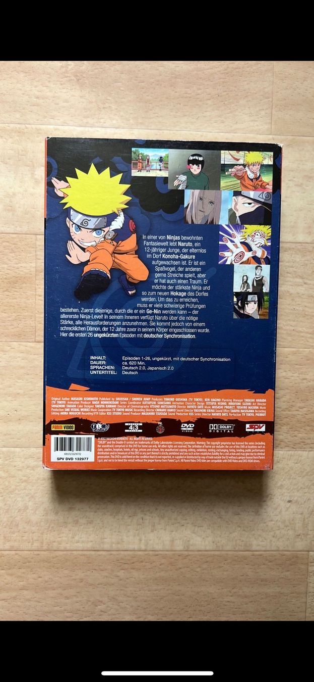 Tous les DVDs: Naruto DvD Collection 1 – D'occasion à Ringgenberg BE par Republic_Of_Gamers 1