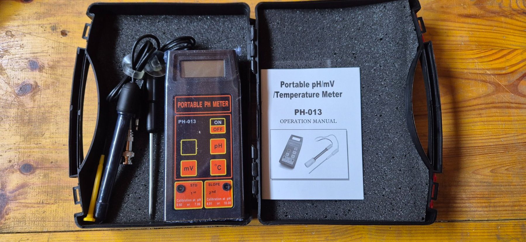 Misurare: Elektrode Set NEU mit portablem PH Meteranzeige %%% – Nuovo (secondo la descrizione) da Schönenberg TG venduto da S.samuel.R