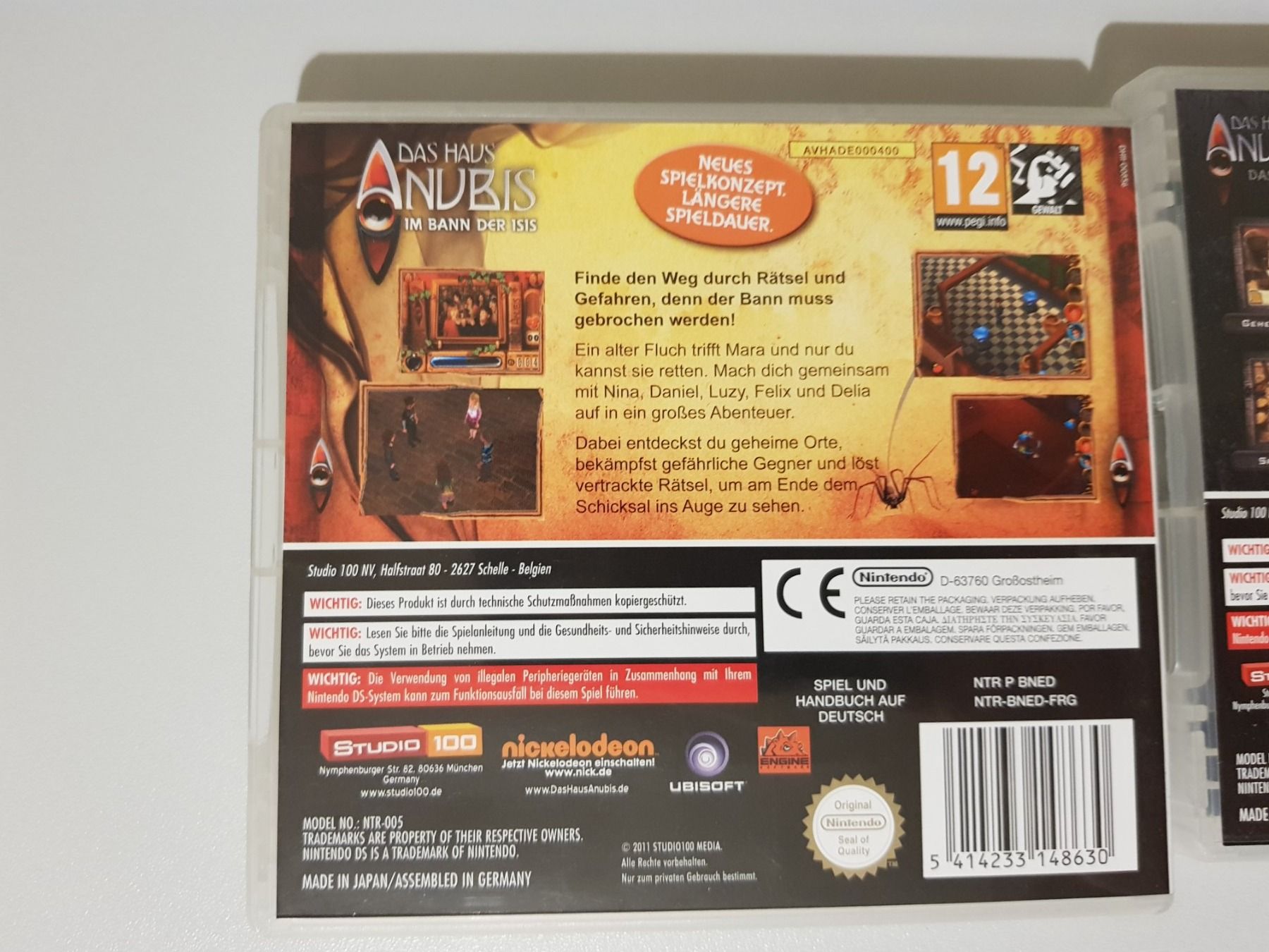 Nintendo Spiele: 2x Das Haus Anubis /DS – Gebraucht aus Münchenstein von 2DGames 1