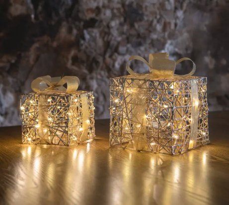 Tutte le decorazioni: LED-Weihnachtsdeko Battery Light / STT Giftbox – Usato da Opfikon venduto da BananaGio01 2