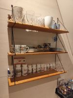Stringwandregal Holz mit Metallhalterung gebraucht