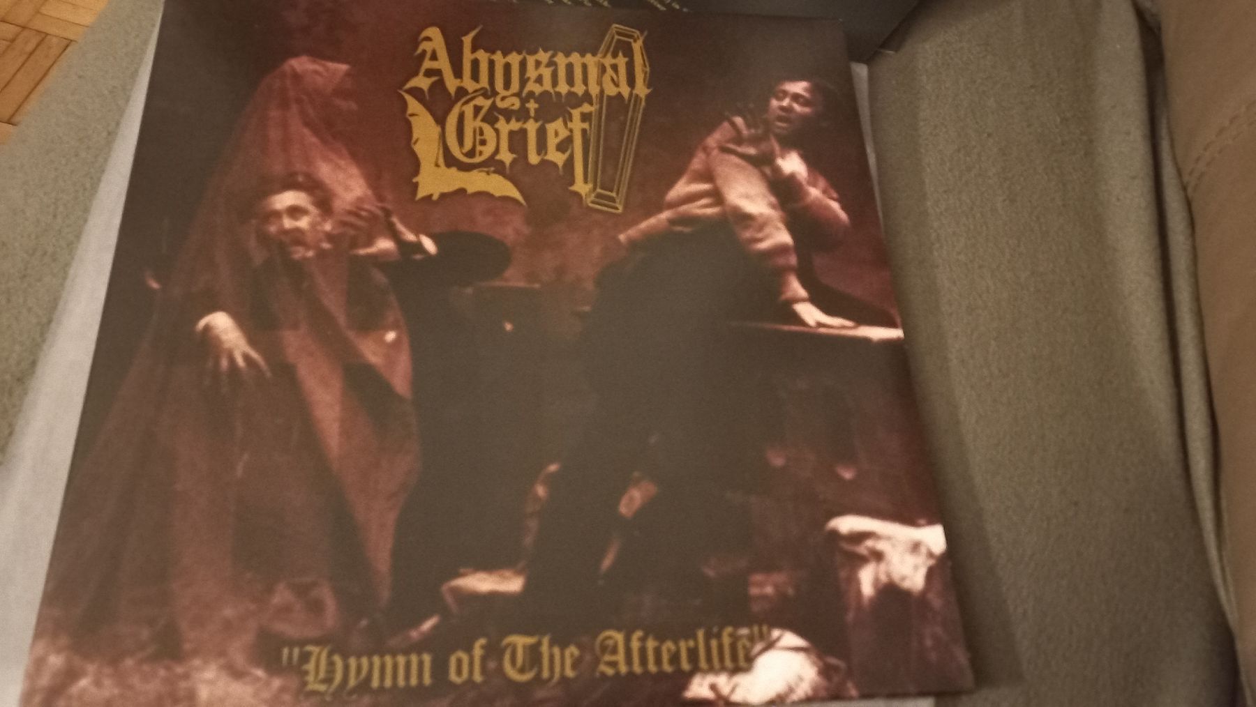 Schallplatten: Abysmal Grief/Runes Order -  Split LP Vinyl DOOM METAL – Gebraucht aus Olten von Donatello1984