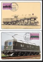 2 Maximumkarten Serie 668-669 Orts-ET 18.2.1982