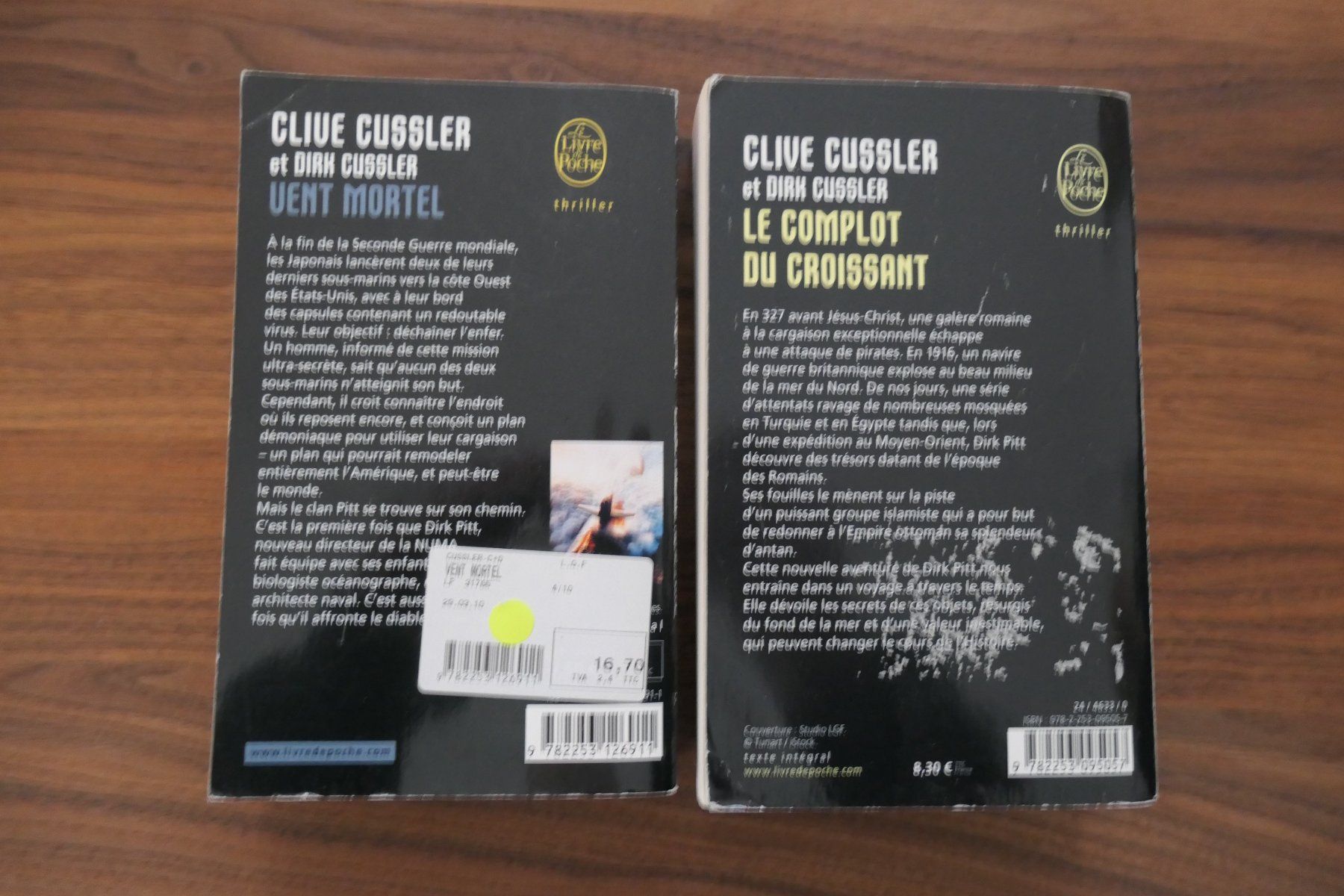 Livres: Thriller Clive Cussler et Dirk Cussler – D'occasion à Biel/Bienne par Crismail 1