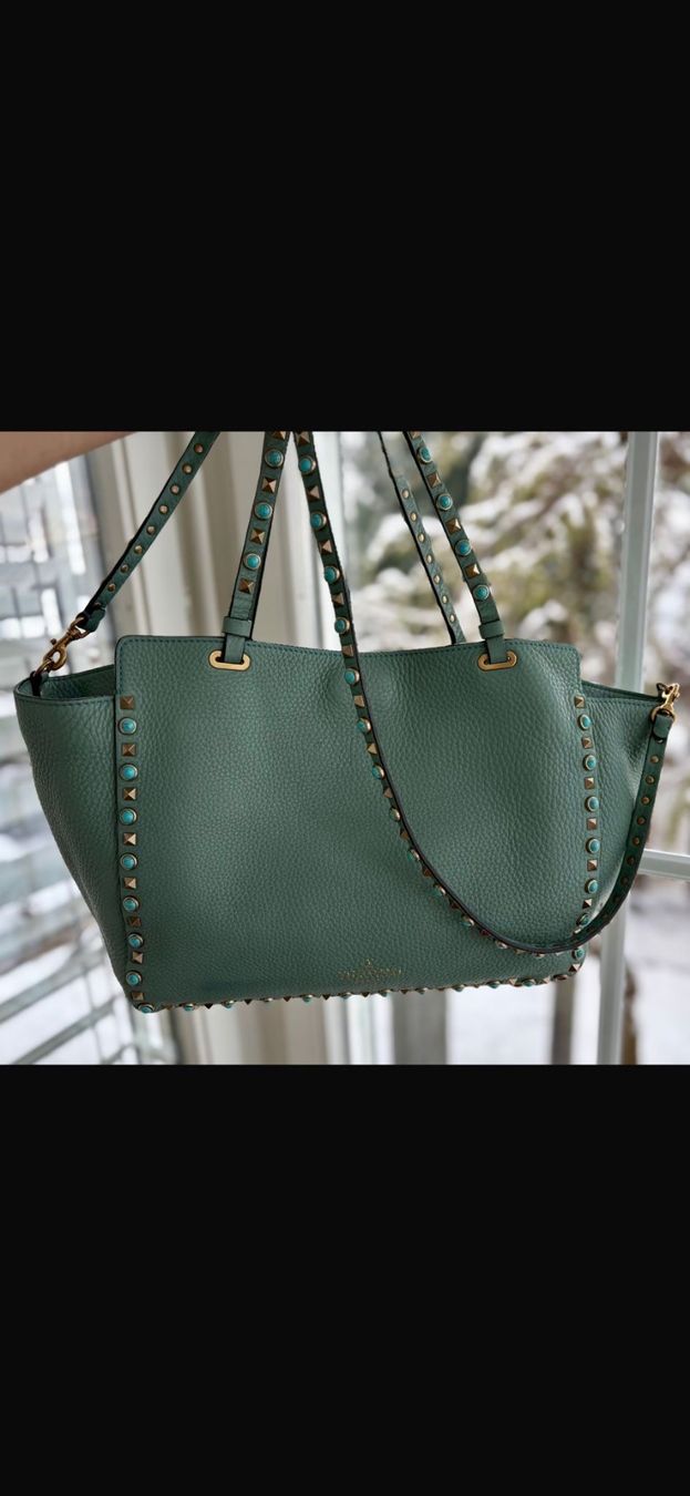 Valentino Borse da donna: Borsa Valentino blu-turchese – Usato da Rancate venduto da FiorAngela011 8